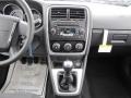 2011 Dodge Caliber Dark Slate Gray Interior Controls Photo