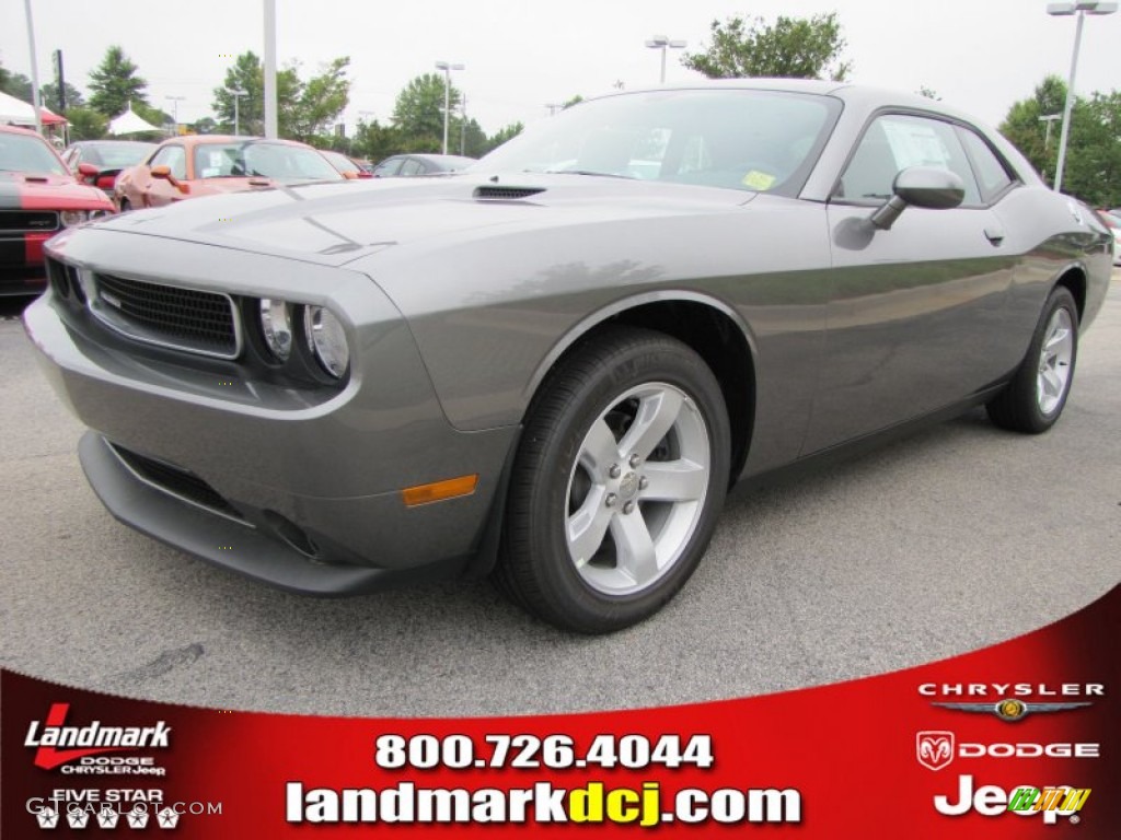 2011 Challenger SE - Tungsten Metallic / Dark Slate Gray photo #1