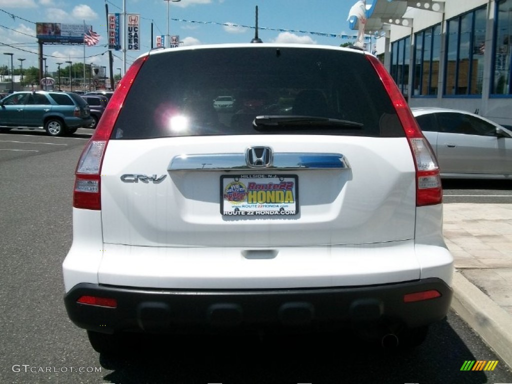 2008 CR-V EX-L 4WD - Taffeta White / Gray photo #5