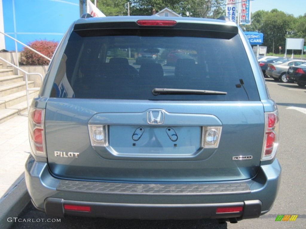 2008 Pilot Special Edition 4WD - Steel Blue Metallic / Gray photo #4