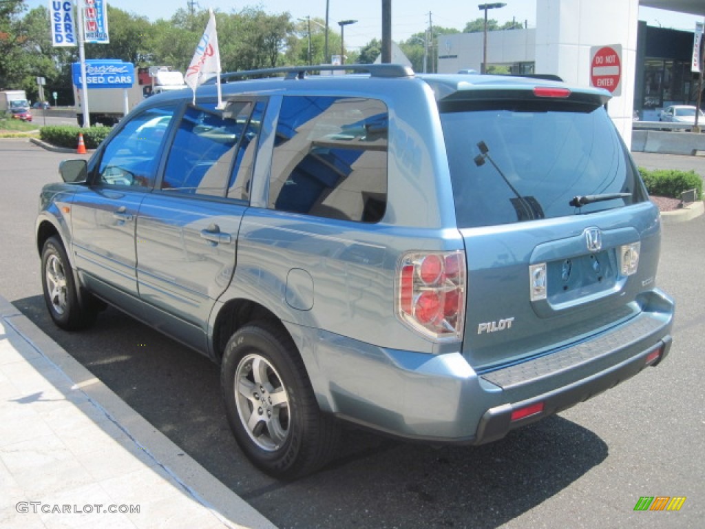 2008 Pilot Special Edition 4WD - Steel Blue Metallic / Gray photo #5