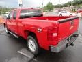 2011 Victory Red Chevrolet Silverado 1500 LT Extended Cab 4x4  photo #5