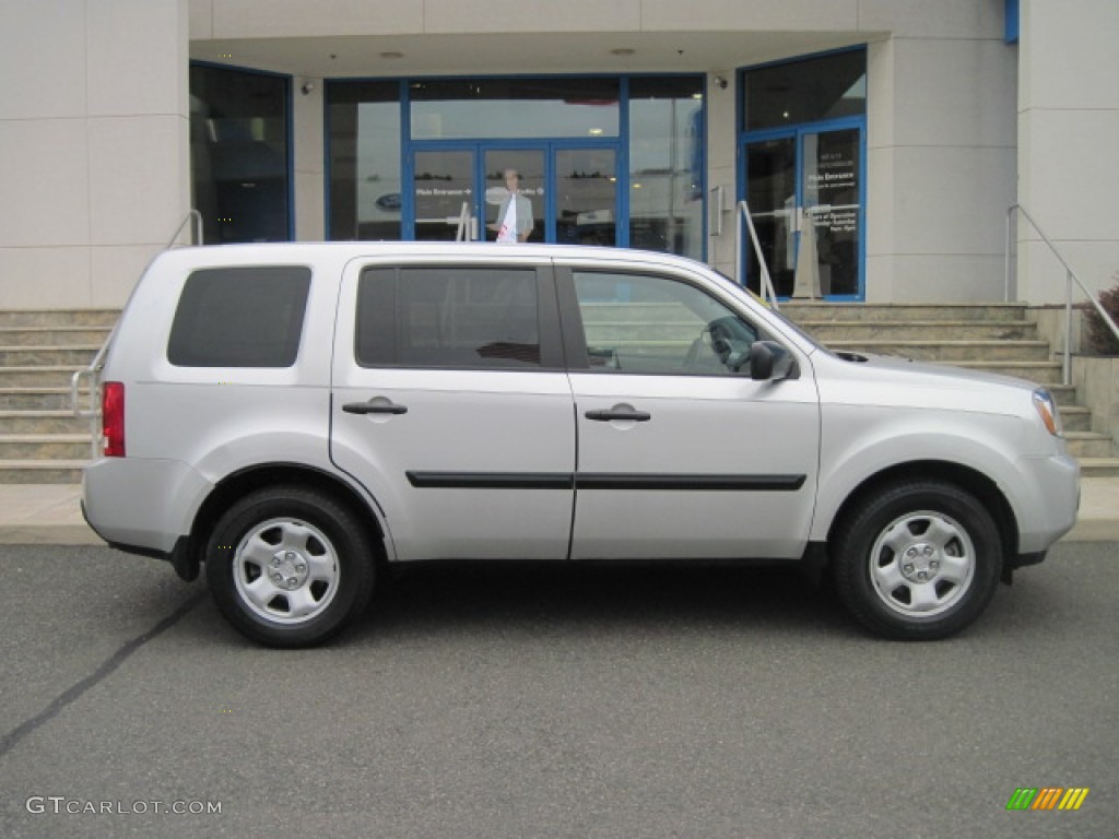 Billet Silver Metallic 2009 Honda Pilot LX 4WD Exterior Photo #50696722