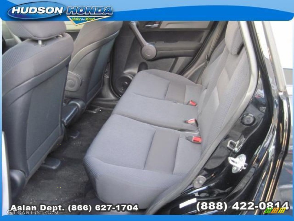 2009 CR-V LX 4WD - Crystal Black Pearl / Black photo #13