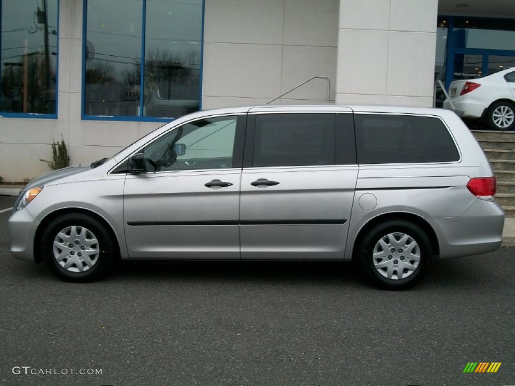 2009 Odyssey LX - Silver Pearl Metallic / Gray photo #3