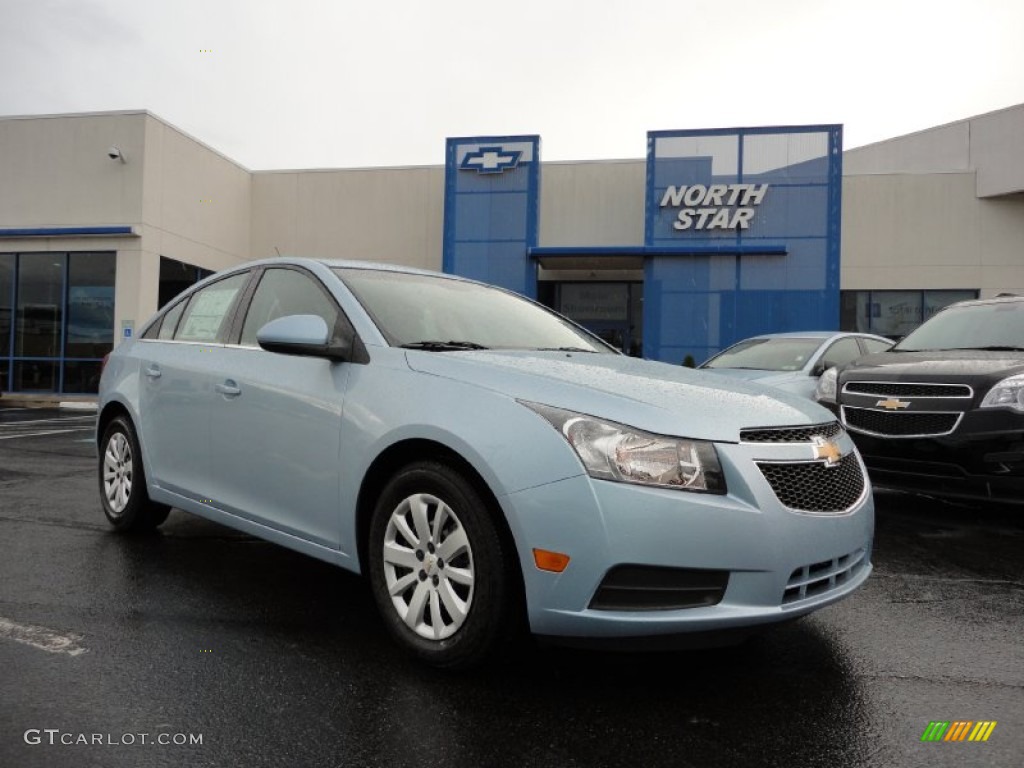 Ice Blue Metallic Chevrolet Cruze