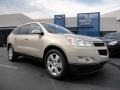 2011 Gold Mist Metallic Chevrolet Traverse LT AWD  photo #1