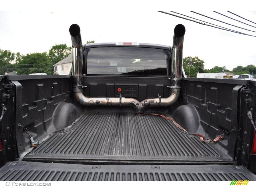 2005 F150 Lariat SuperCrew 4x4 - Black / Black photo #9