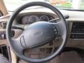 Medium Parchment 2001 Ford F150 XLT SuperCrew 4x4 Steering Wheel