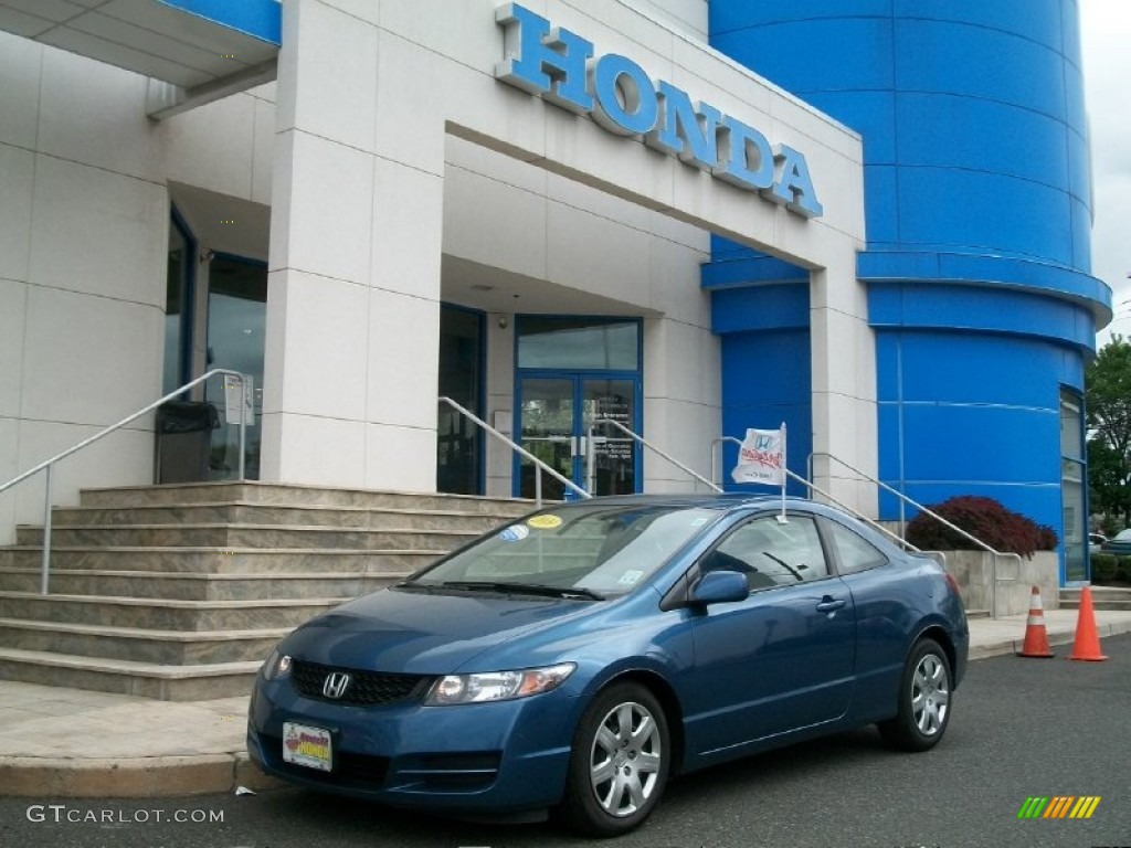 Atomic Blue Metallic Honda Civic