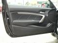 Black 2009 Honda Accord EX Coupe Door Panel