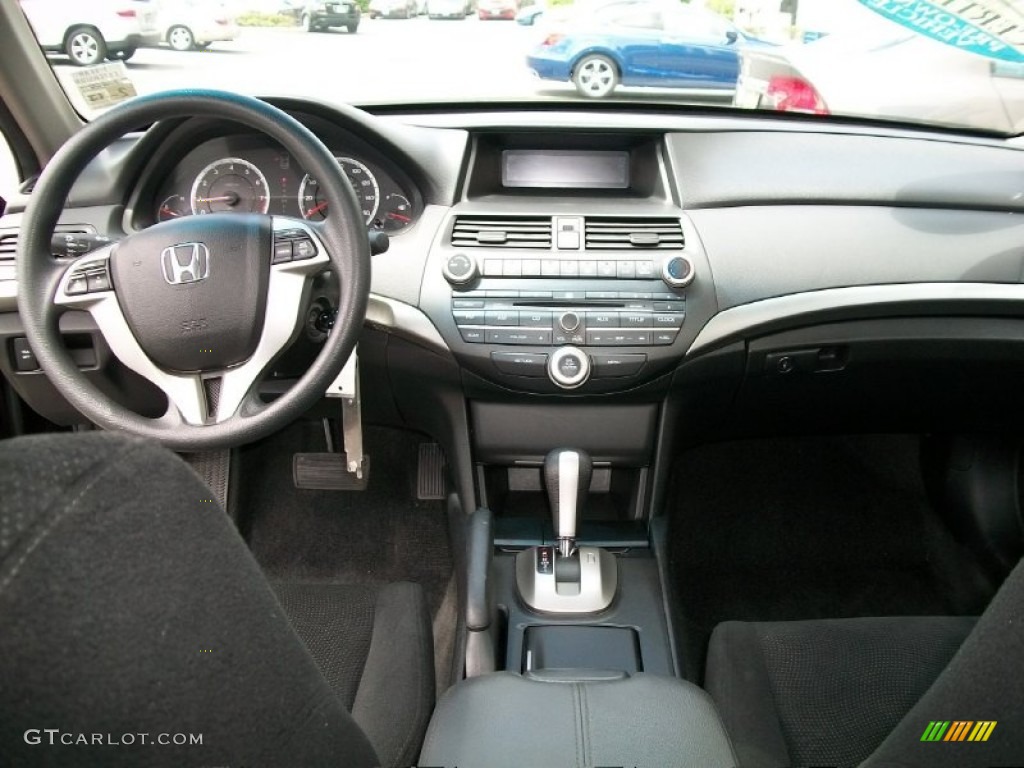 2009 Honda Accord EX Coupe Black Dashboard Photo #50700108