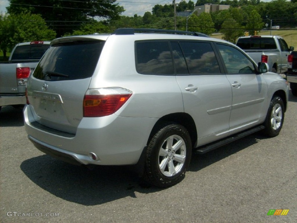 Classic Silver Metallic 2010 Toyota Highlander SE 4WD Exterior Photo #50700283