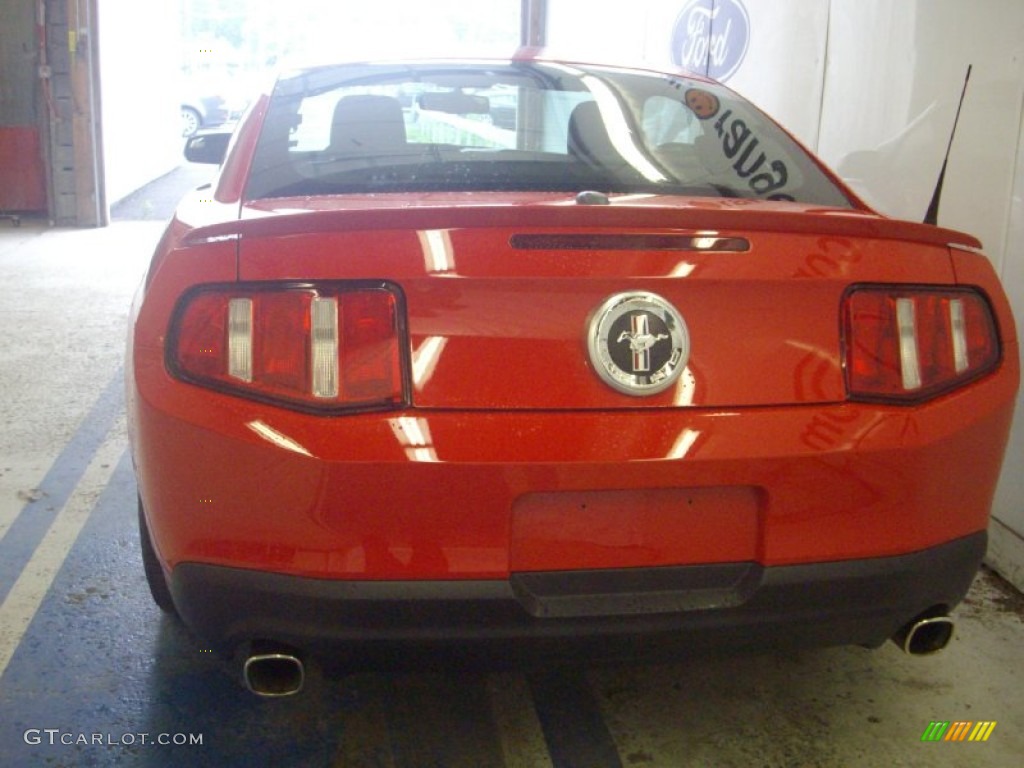 2011 Mustang V6 Premium Coupe - Race Red / Charcoal Black photo #5