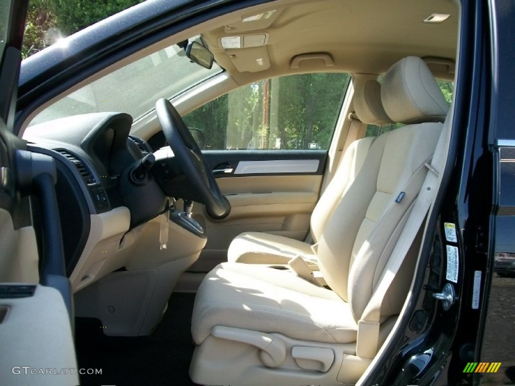 Ivory Interior 2010 Honda CR-V LX AWD Photo #50700505