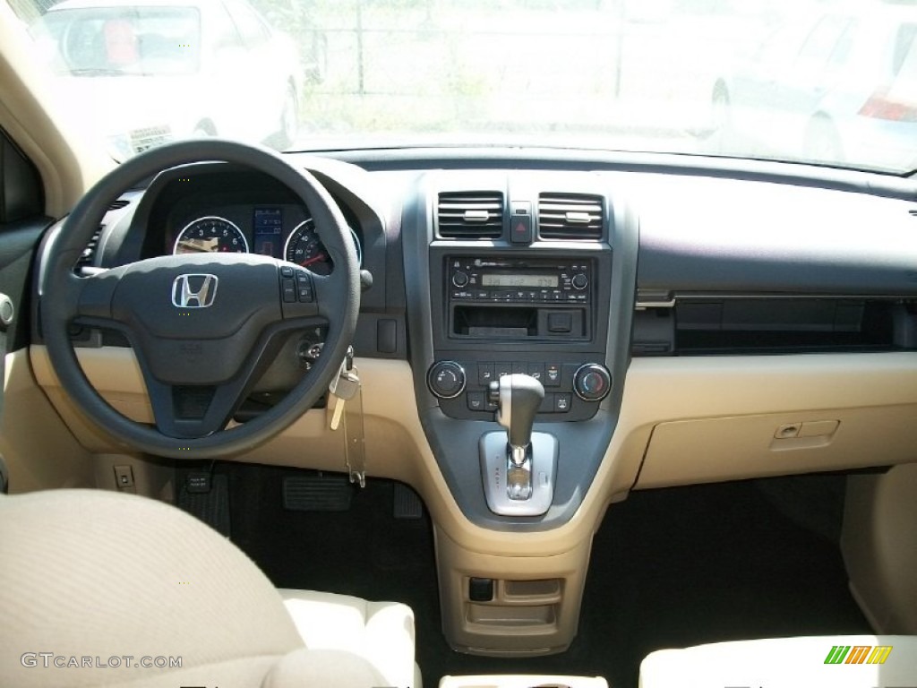 2010 Honda CR-V LX AWD Ivory Dashboard Photo #50700550