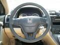 Ivory 2010 Honda CR-V LX AWD Steering Wheel