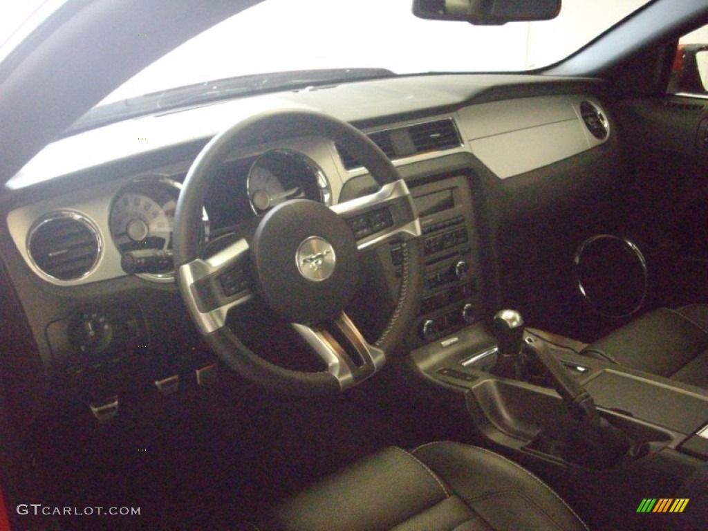 2011 Mustang V6 Premium Coupe - Race Red / Charcoal Black photo #18