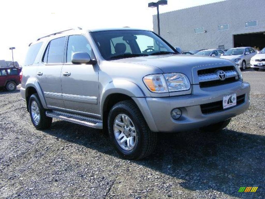 2006 Sequoia Limited 4WD - Silver Sky Metallic / Light Charcoal photo #2