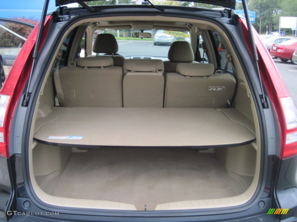 2008 CR-V EX 4WD - Nighthawk Black Pearl / Ivory photo #8