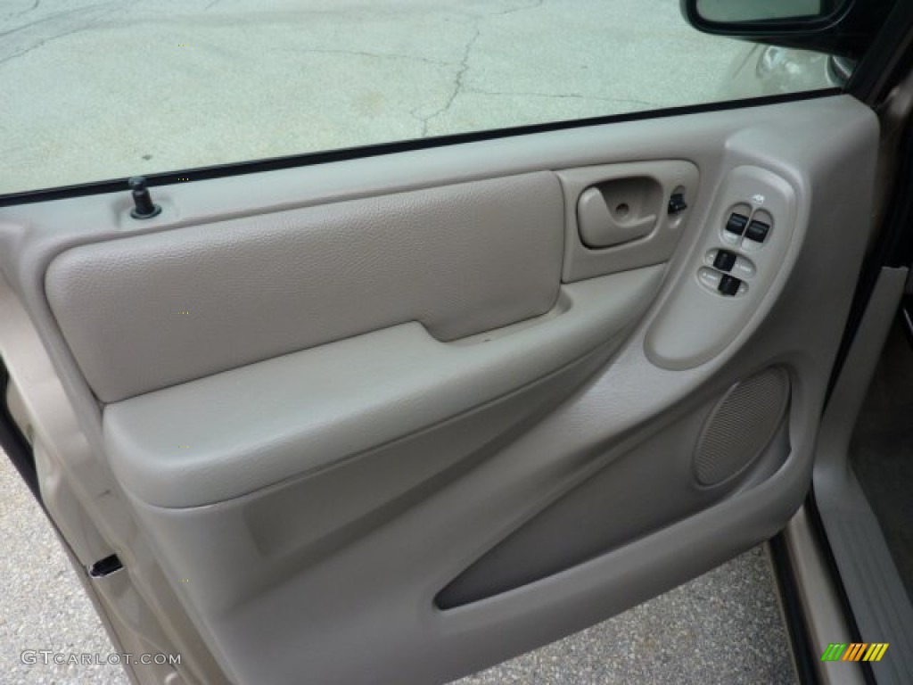 2003 Dodge Grand Caravan Sport Taupe Door Panel Photo #50701231