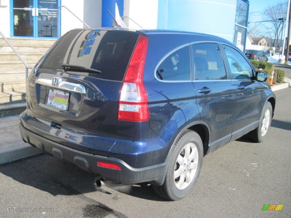 2007 CR-V EX-L 4WD - Royal Blue Pearl / Black photo #3