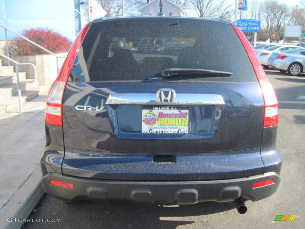 2007 CR-V EX-L 4WD - Royal Blue Pearl / Black photo #4