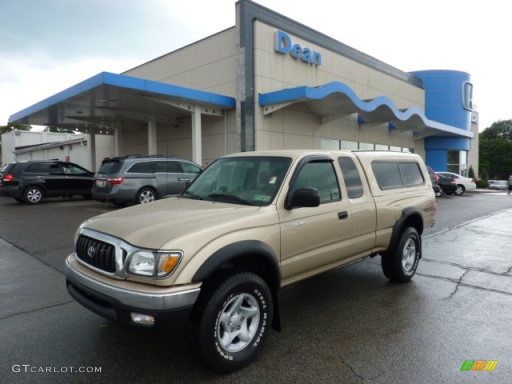 2004 Tacoma V6 TRD Xtracab 4x4 - Mystic Gold Metallic / Oak photo #1
