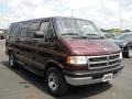 1997 Dark Red Metallic Dodge Ram Van 2500 Conversion  photo #15