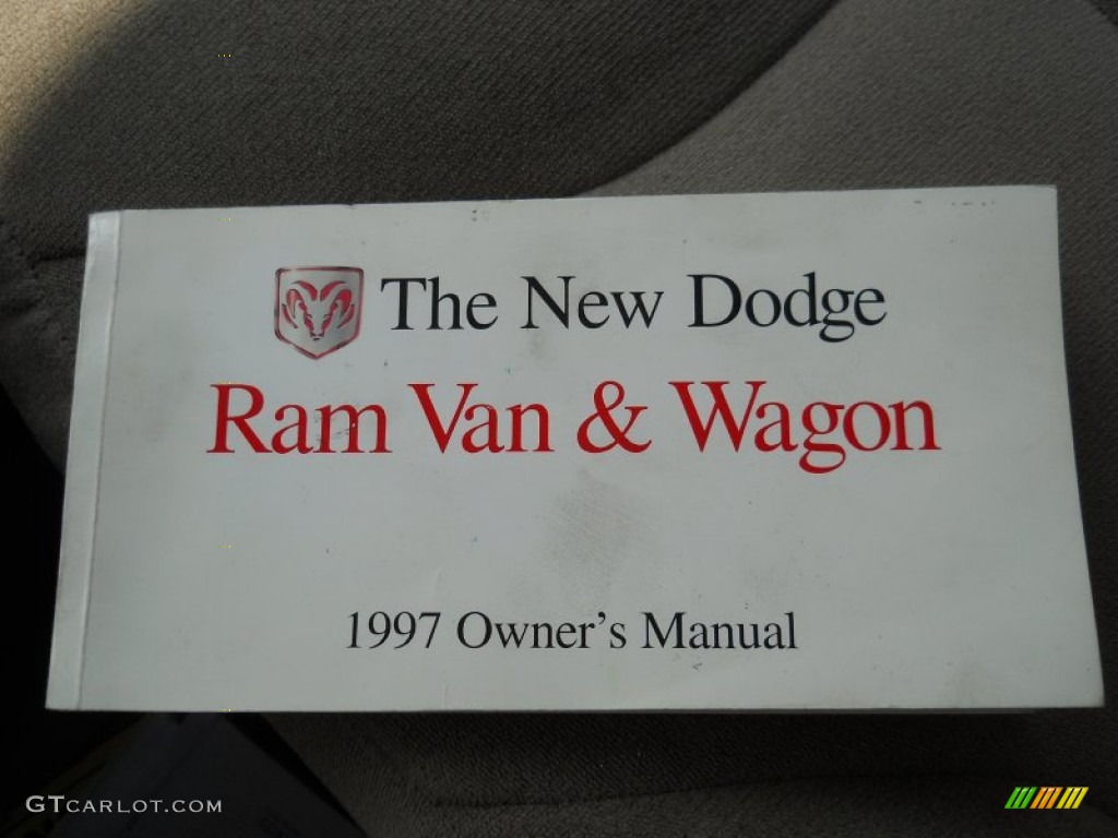 1997 Dodge Ram Van 2500 Conversion Books/Manuals Photo #50702812