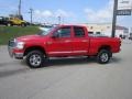 2009 Flame Red Dodge Ram 2500 Big Horn Edition Quad Cab 4x4  photo #2