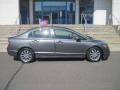 2009 Polished Metal Metallic Honda Civic EX Sedan  photo #2