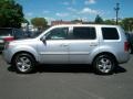 2010 Alabaster Silver Metallic Honda Pilot EX  photo #3