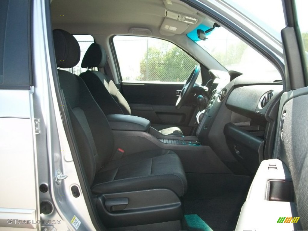 Black Interior 2010 Honda Pilot EX Photo #50704414