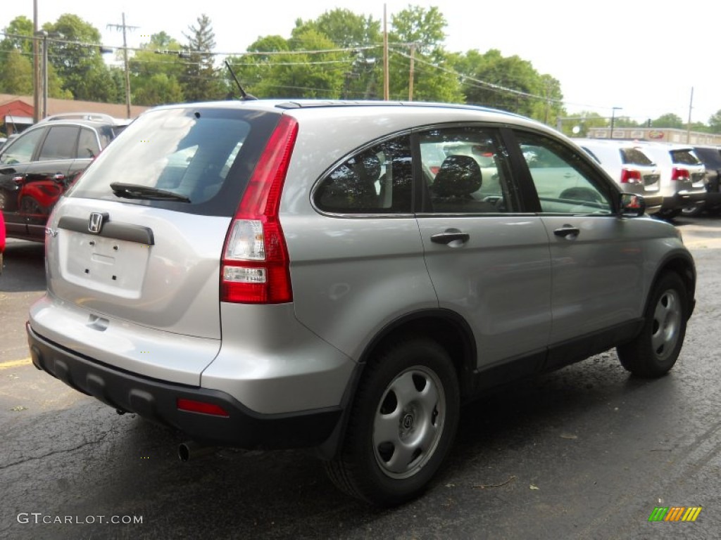 2009 CR-V LX 4WD - Alabaster Silver Metallic / Gray photo #2