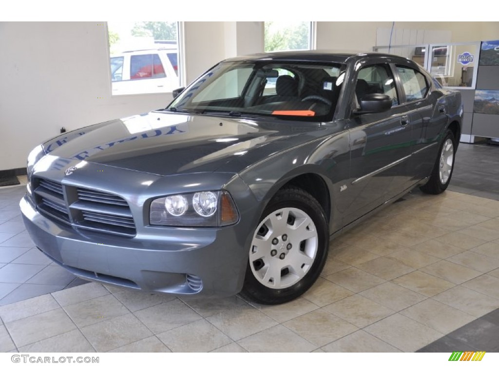 2006 Charger SE - Magnesium Pearlcoat / Dark Slate Gray/Light Graystone photo #1