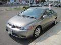 Galaxy Gray Metallic - Civic LX Coupe Photo No. 6