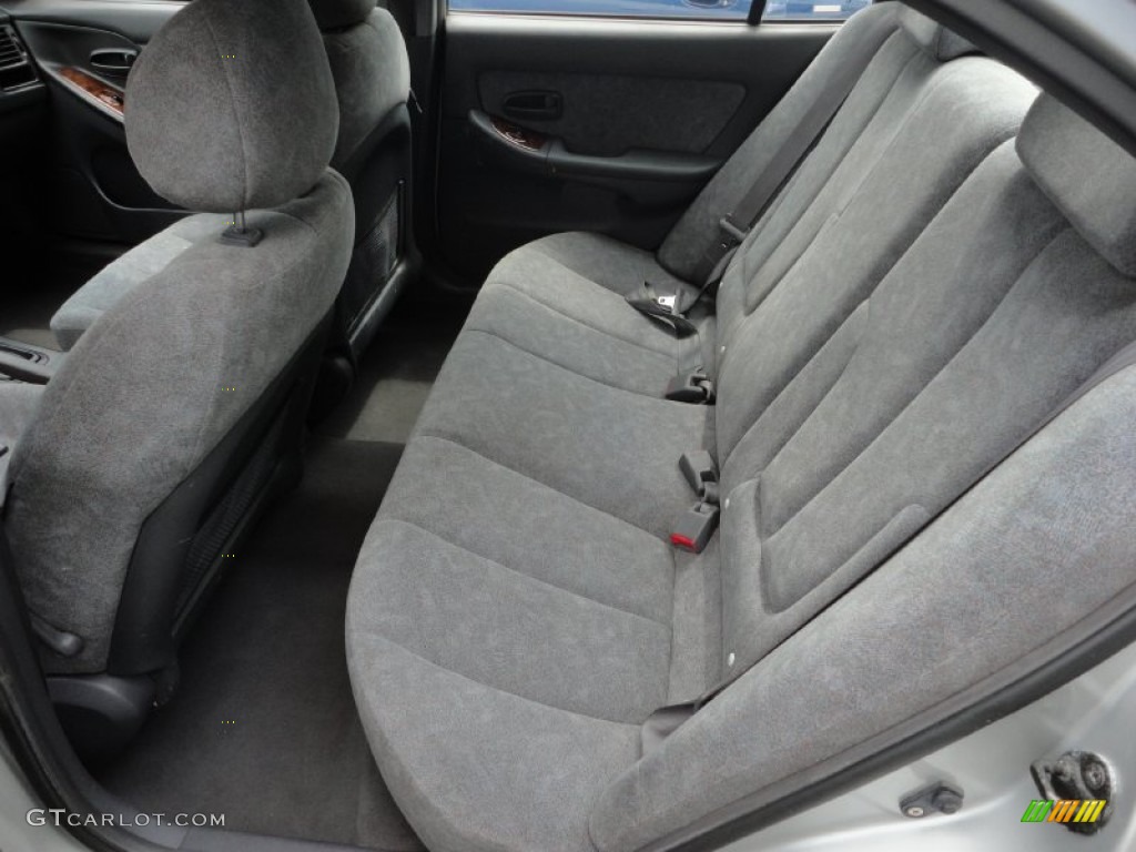 2002 Elantra GLS Sedan - Silver Pewter / Gray photo #9