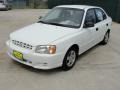 Noble White - Accent GL Sedan Photo No. 7