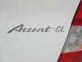 2002 Hyundai Accent GL Sedan Marks and Logos
