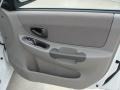 Beige 2002 Hyundai Accent GL Sedan Door Panel