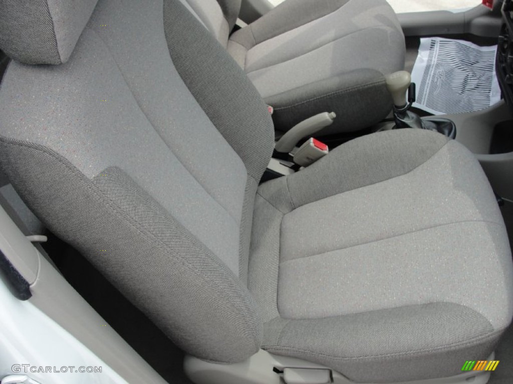 2002 Hyundai Accent GL Sedan Interior Color Photos