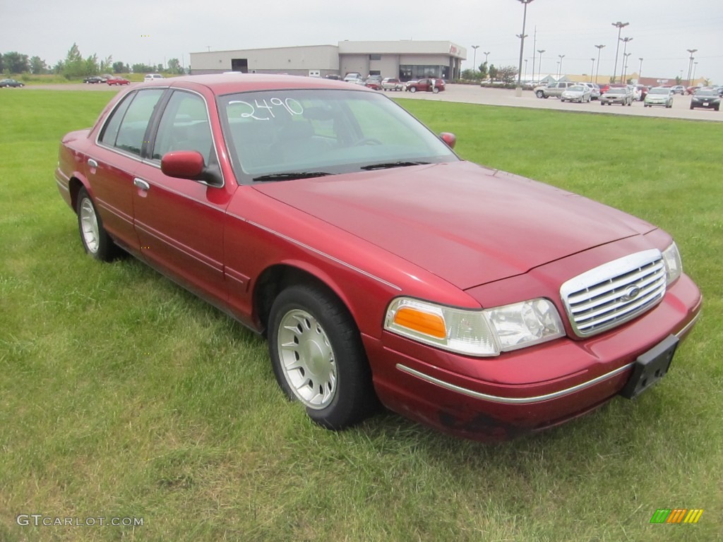 Toreador Red Metallic 1999 Ford Crown Victoria LX Exterior Photo #50706172