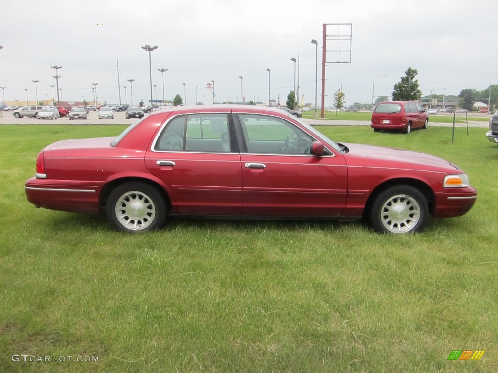 Toreador Red Metallic 1999 Ford Crown Victoria LX Exterior Photo #50706187