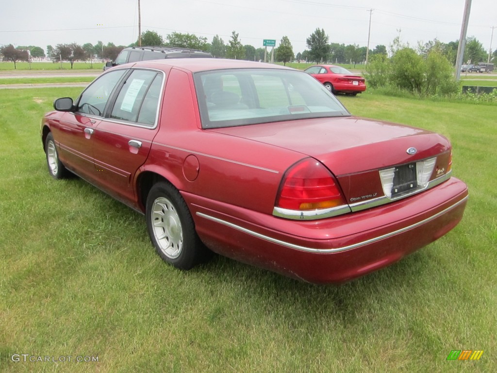 Toreador Red Metallic 1999 Ford Crown Victoria LX Exterior Photo #50706232