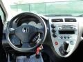 Black 2005 Honda Civic Si Hatchback Dashboard
