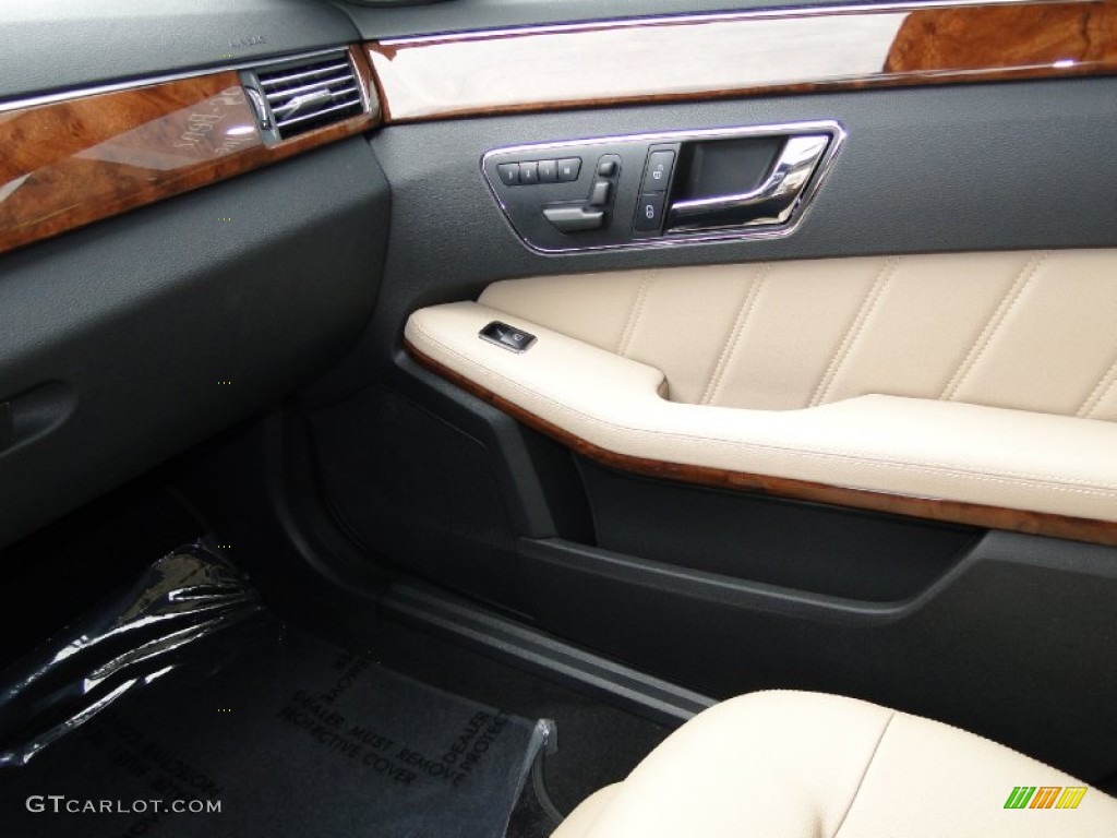 2011 E 350 Sedan - Indium Grey Metallic / Almond/Black photo #22
