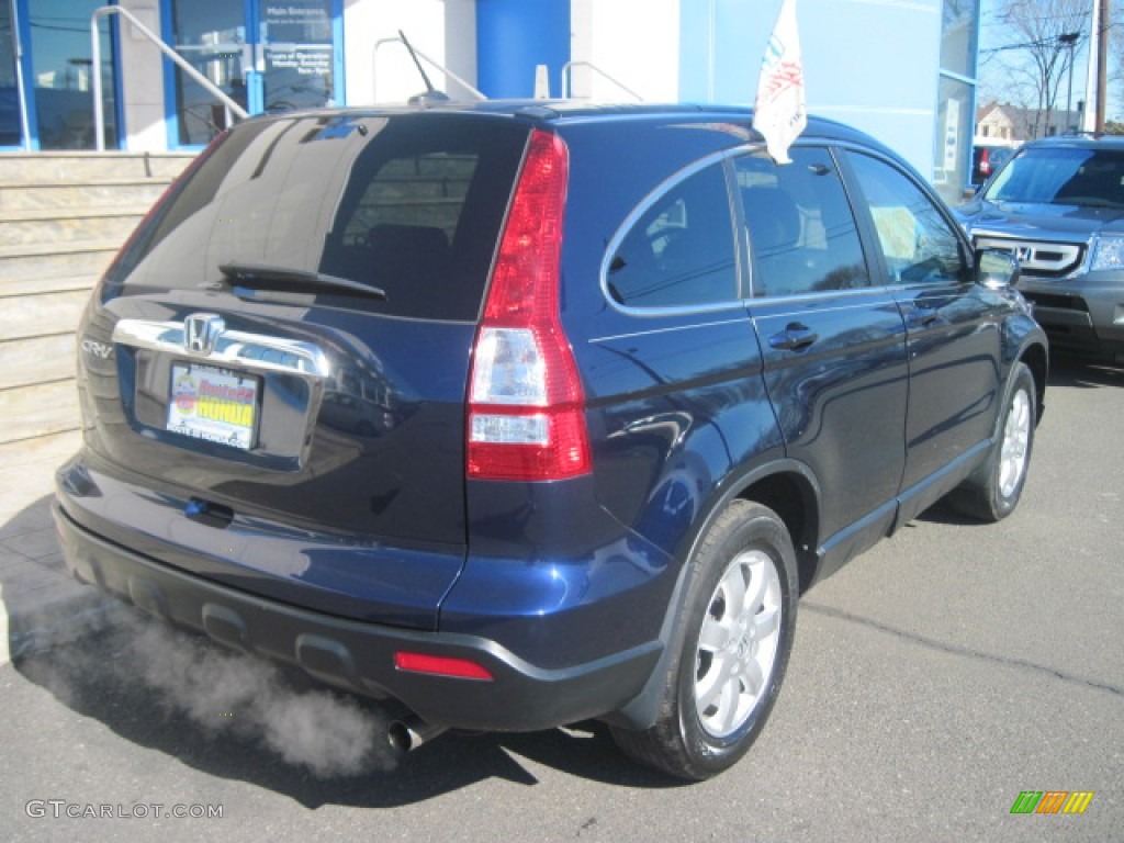 2009 CR-V EX-L 4WD - Royal Blue Pearl / Black photo #3