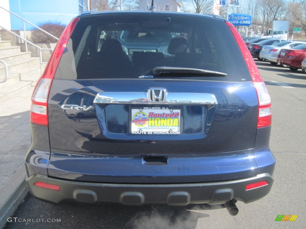 2009 CR-V EX-L 4WD - Royal Blue Pearl / Black photo #4