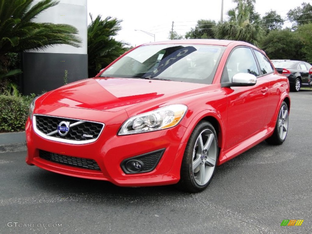 Passion Red 2011 Volvo C30 T5 Exterior Photo #50707471